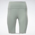 kvinner harmoni grønn 2X42N580 Reebok lux high-rise sykkelshorts - Bilde 6