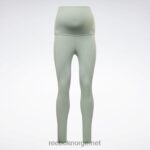 kvinner harmoni grønn 2X42N907 Reebok lux gravidleggings - Bilde 6