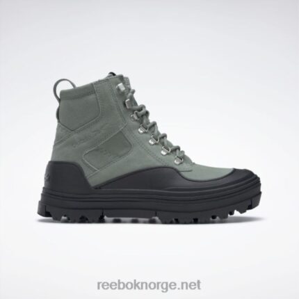 kvinner harmoni grønn/kjerne sort 2X42N222 Reebok danielle guizio club c cleated mid-sko