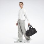 kvinner hvit 2X42N516 Reebok identitet fleece crew sweatshirt - Bilde 2