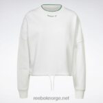 kvinner hvit 2X42N516 Reebok identitet fleece crew sweatshirt - Bilde 6