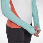kvinner hvit 2X42N702 Reebok løpegenser med kvart glidelås - Bilde 5