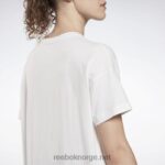 kvinner hvit 2X42N727 Reebok merke t-skjorte - Bilde 5