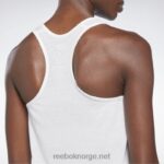 kvinner hvit 2X42N914 Reebok treningsklar supermium tanktopp med stor logo - Bilde 6