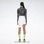 kvinner hvit 2X42N916 Reebok pyer moss drapert skjørt - Bilde 3