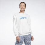 kvinner hvit 2X42N972 Reebok myt crew sweatshirt