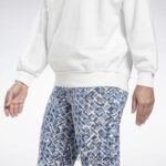 kvinner hvit 2X42N972 Reebok myt crew sweatshirt - Bilde 5