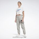 kvinner hvit/vektorblå 2X42N523 Reebok identitet t-skjorte - Bilde 2
