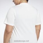 kvinner hvit/vektorblå 2X42N641 Reebok identitet t-skjorte (plus size) - Bilde 5