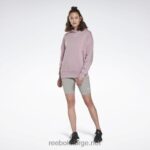 kvinner infundert syrin 2X42N427 Reebok lux oversized hettegenser - Bilde 3
