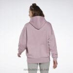 kvinner infundert syrin 2X42N427 Reebok lux oversized hettegenser - Bilde 4