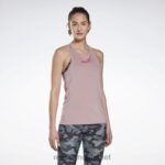 kvinner infundert syrin 2X42N723 Reebok activchill grafisk tank-topp