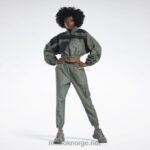 kvinner jegergrønn 2X42N936 Reebok cardi b bukser - Bilde 2
