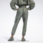 kvinner jegergrønn 2X42N936 Reebok cardi b bukser - Bilde 3