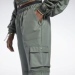 kvinner jegergrønn 2X42N936 Reebok cardi b bukser - Bilde 7