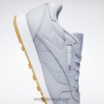 kvinner kald grå 2/ftwr hvit 2X42N208 Reebok klassiske skinnsko - Bilde 7