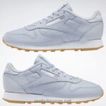 kvinner kald grå 2/ftwr hvit 2X42N208 Reebok klassiske skinnsko - Bilde 9