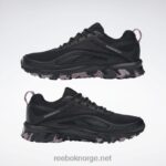kvinner kjerne sort/ren grå 3/infundert lilla 2X42N930 Reebok riderider 6 sko - Bilde 9
