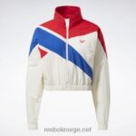 kvinner klassisk hvit 2X42N318 Reebok klassisk franchise treningsjakke - Bilde 3