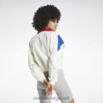 kvinner klassisk hvit 2X42N318 Reebok klassisk franchise treningsjakke - Bilde 8