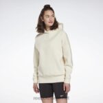 kvinner klassisk hvit 2X42N370 Reebok lux oversized hettegenser