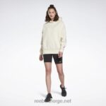 kvinner klassisk hvit 2X42N370 Reebok lux oversized hettegenser - Bilde 3