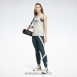 kvinner klassisk hvit 2X42N558 Reebok treningsklar supremium grafisk tank-topp - Bilde 2