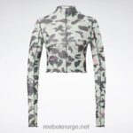 kvinner lett salvie 2X42N750 Reebok klassiske blomstrende skjorte med mesh-langermet med blomstertrykk - Bilde 7