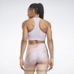 kvinner lilla oase 2X42N445 Reebok løpenødvendige høyeffekt-bh - Bilde 3