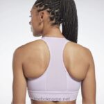 kvinner lilla oase 2X42N445 Reebok løpenødvendige høyeffekt-bh - Bilde 5