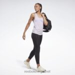 kvinner lilla oase 2X42N475 Reebok treningsklar tanktop med mesh-rygg - Bilde 2