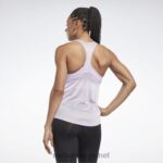 kvinner lilla oase 2X42N475 Reebok treningsklar tanktop med mesh-rygg - Bilde 3