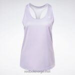 kvinner lilla oase 2X42N475 Reebok treningsklar tanktop med mesh-rygg - Bilde 6
