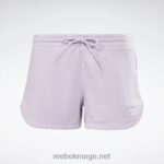 kvinner lilla oase 2X42N569 Reebok identitet fransk frotté shorts - Bilde 6