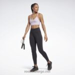 kvinner lilla oase 2X42N616 Reebok lux sports-bh med reim - Bilde 2
