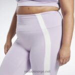 kvinner lilla oase 2X42N731 Reebok treningsklare vektorleggings (plus size) - Bilde 4