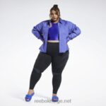 kvinner lilla stemning 2X42N361 Reebok cardi b topp (plus size) - Bilde 8