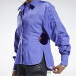 kvinner lilla stemning 2X42N457 Reebok cardi b topp - Bilde 5