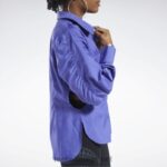 kvinner lilla stemning 2X42N457 Reebok cardi b topp - Bilde 6