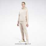 kvinner myk ecru 2X42N438 Reebok lux fleecebukser - Bilde 2