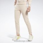 kvinner myk ecru 2X42N438 Reebok lux fleecebukser