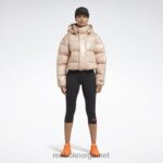 kvinner myk ecru 2X42N845 Reebok victoria beckham pufferjakke