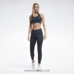kvinner nattsvart 2X42N186 Reebok løpenødvendige høyeffekt-bh - Bilde 4