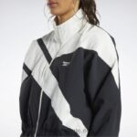 kvinner nattsvart 2X42N206 Reebok klassisk franchise treningsjakke - Bilde 4