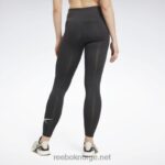 kvinner nattsvart 2X42N449 Reebok treningsklare vektorleggings - Bilde 3