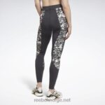 kvinner nattsvart 2X42N466 Reebok moderne safari-leggings - Bilde 3