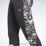 kvinner nattsvart 2X42N466 Reebok moderne safari-leggings - Bilde 4