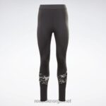 kvinner nattsvart 2X42N466 Reebok moderne safari-leggings - Bilde 6