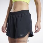 kvinner nattsvart 2X42N505 Reebok løpeshorts - Bilde 5