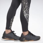 kvinner nattsvart 2X42N842 Reebok moderne safari-leggings - Bilde 6